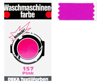 DEKA Waschmaschinen-Farbe pink 157